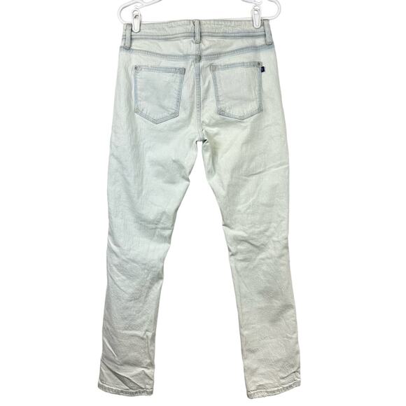 Anthropologie Pilcro Slim Boyfriend Jeans Distressed Light Wash 28 - Picture 3 of 14
